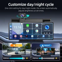 Imagebon P70 Plus 11,4" Android 15 8 cœurs 4+64G DVR Triple caméra Carplay Écran partagé Enregistreur vidéo YouTube Caméra embarquée IA 6