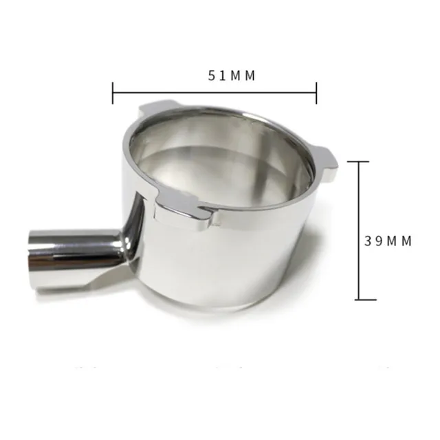 Diy 51Mm 3 Nams Boalless Portafiler Head A Delonghi Gép Szűrő Kosár Csere Kávé Kiegészítők De Longhi Számára - Image 2