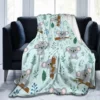 Koala Blanket Ultra Plush All Season Lightweight Cozy Flannel Throw Blanket for Bed Chair Car Sofa Couch Bedroom 50"x40" 1