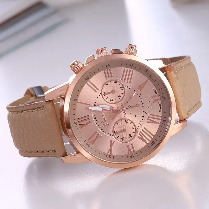 

Watch Women Casual Ladies Watches Top Brand Luxury Woman Watch Leather Waterproof Simple Dress Quartz Wristwatch Female Clocks