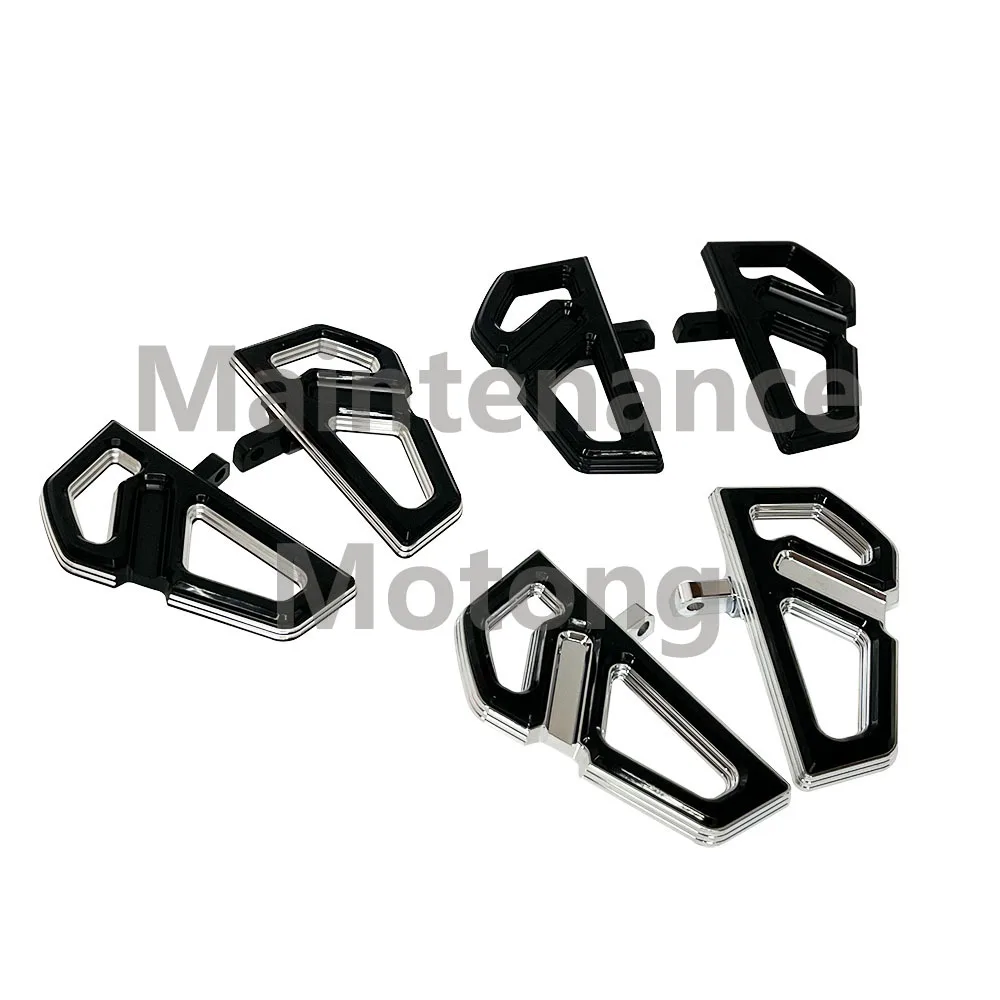 

Morotcycles Passenger Footpegs Floorboard For Harley Touring Street Electra Glide Road King CVO Ultra Limited 1993-2022