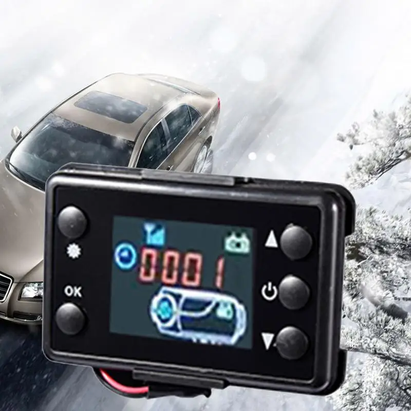 12/24V Car Heater LCD Switch Controller For For Webasto Diesel Heater Auto Assemblie With LCD Display And Remote Control For Car