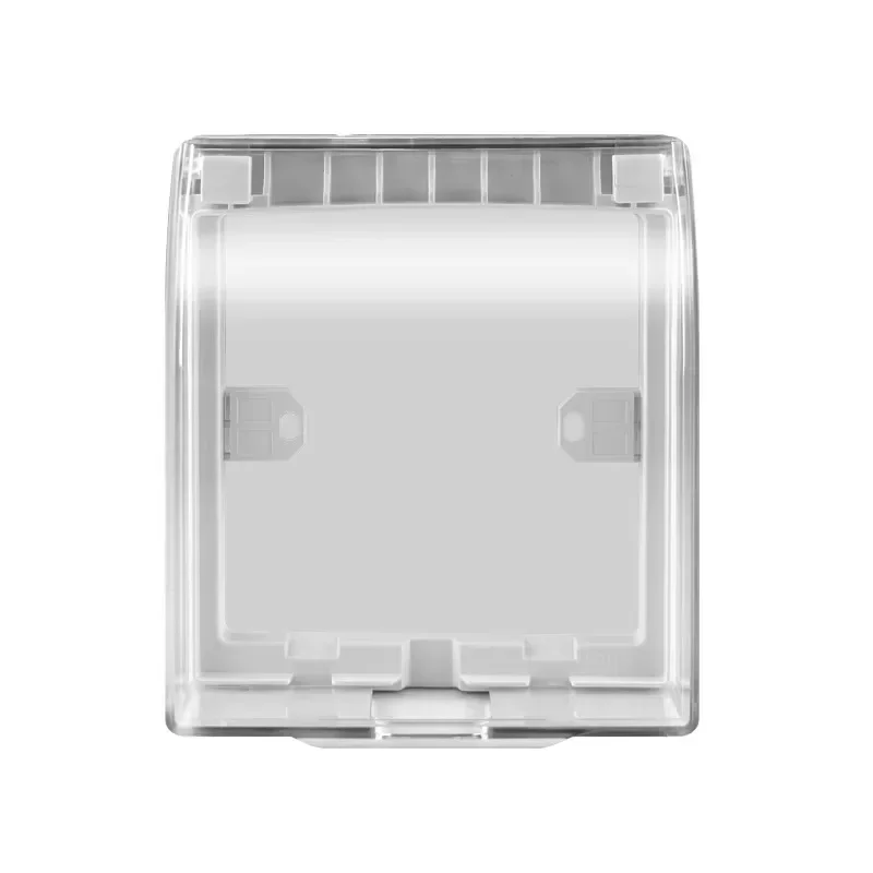 Bathroom Kitchen Outdoor Socket Box Cover Protector Universal 86 Type Wall Socket Waterproof Box Plate Switch Protection Cover