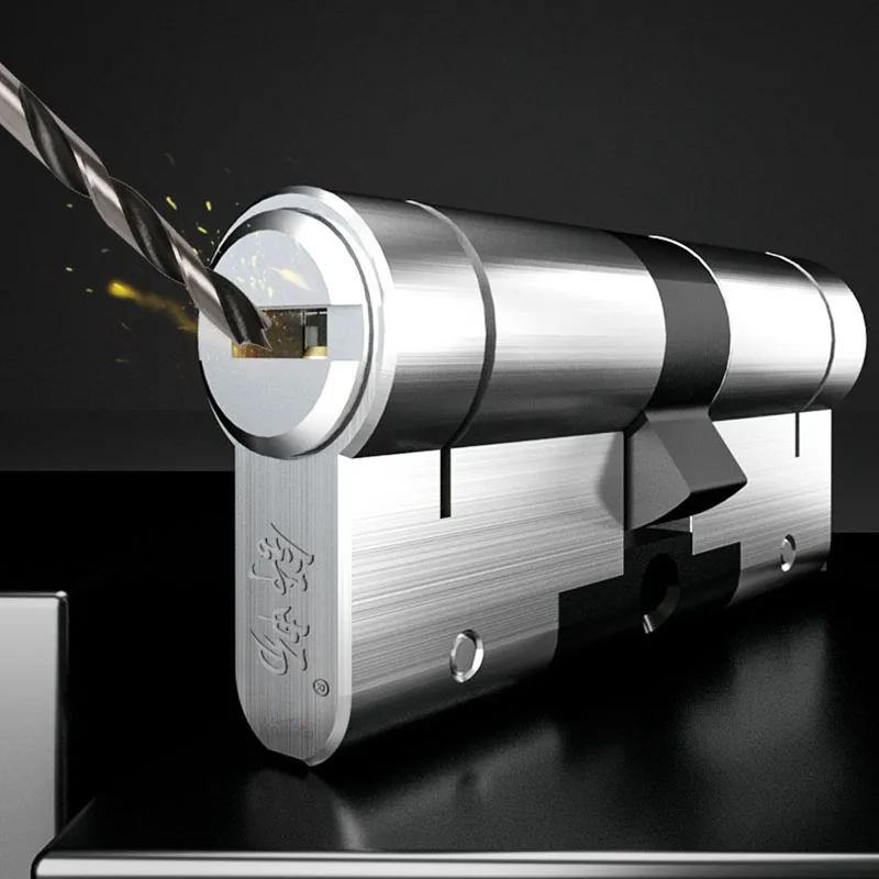European standard lock cylinder Cylinder locks for entry doors Outdoor door locks 8 keys Door core,door lock cylinder