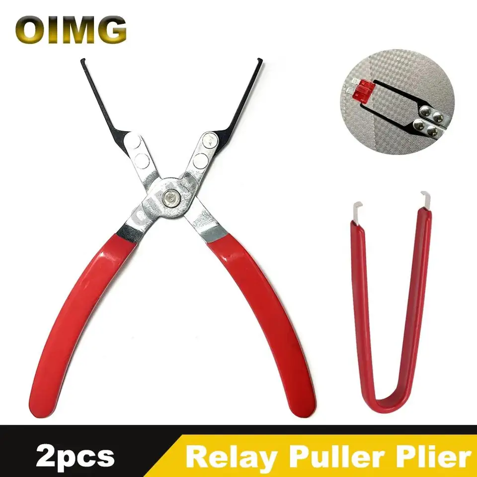 Automotive Relay Puller Pliers Fuse Relay Removal Pliers Rust-proof - Foto 1