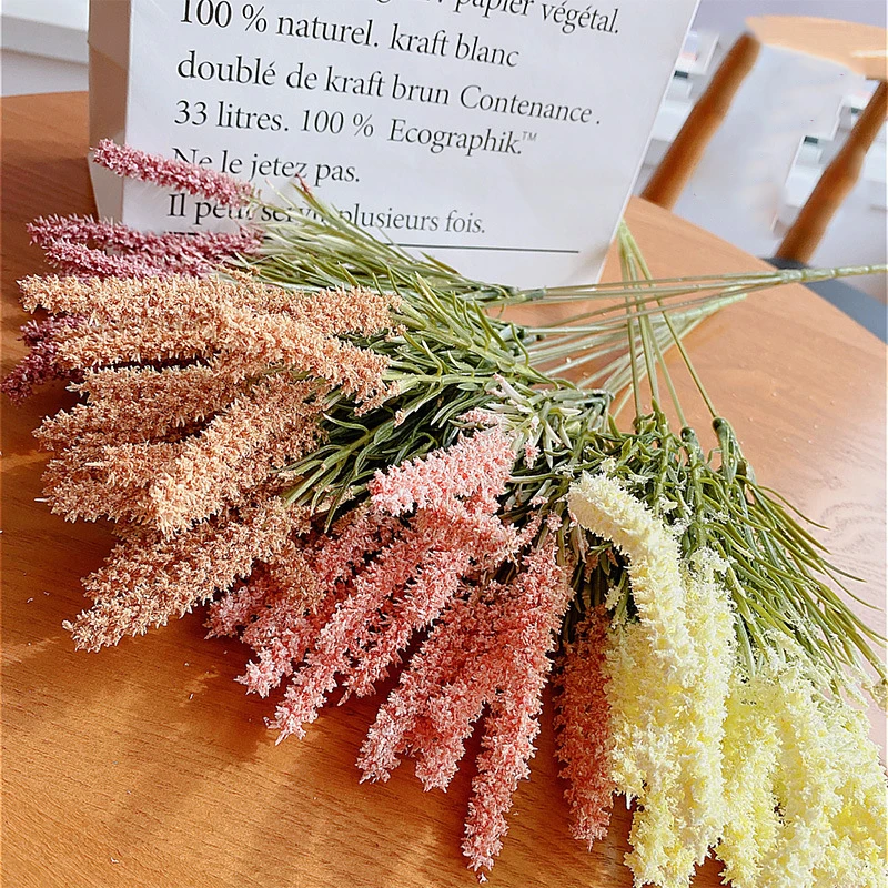 Elegant Artificial Lavender and White Floral Bouquet for Home and Event Décor