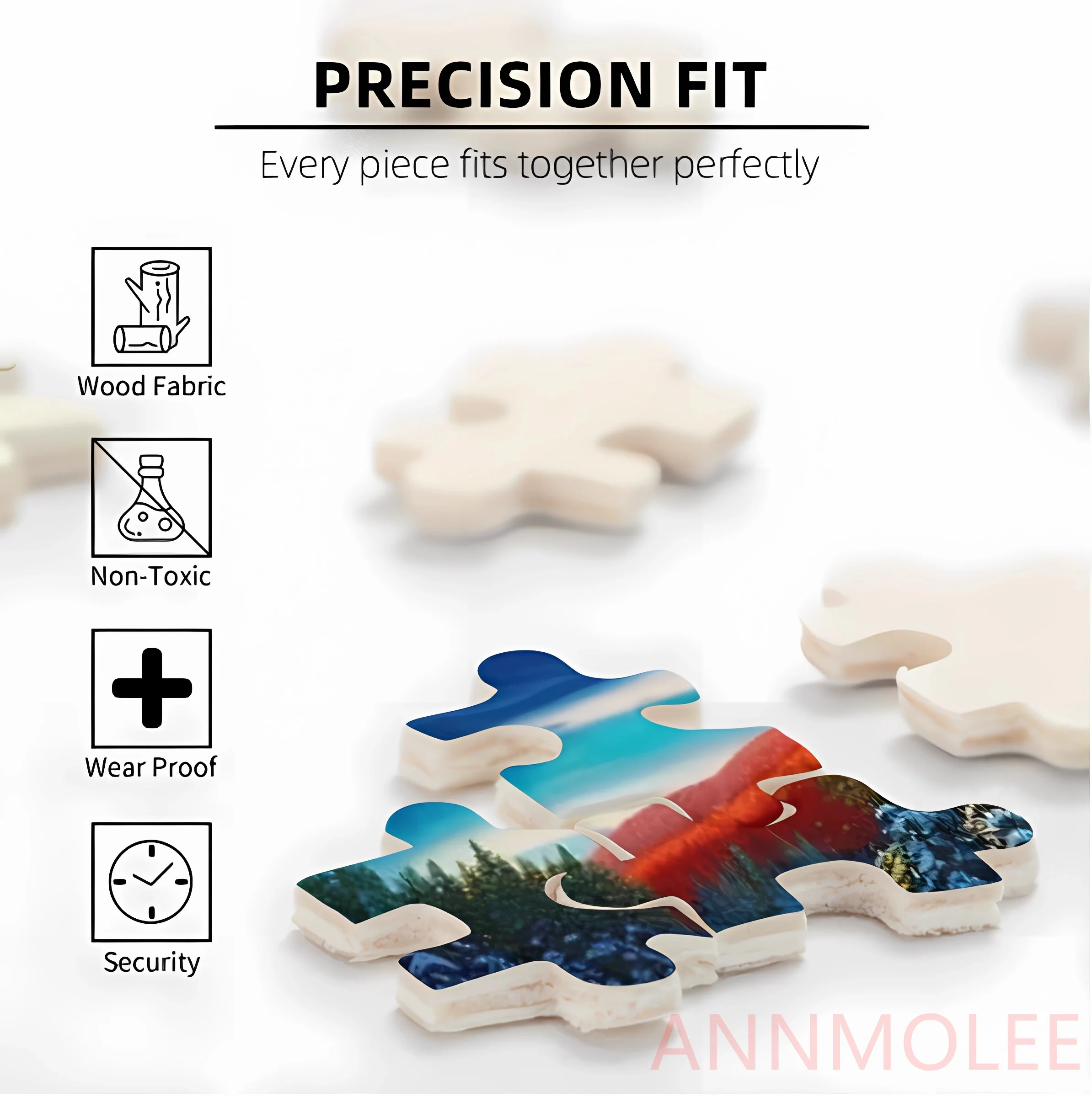 Dog Jigsaw Puzzles 500 Pieces for Adults Difficult Hard Art Animals Jigsaw  Puzzle for Women Men Premium Precise Interlocking Challenging Game