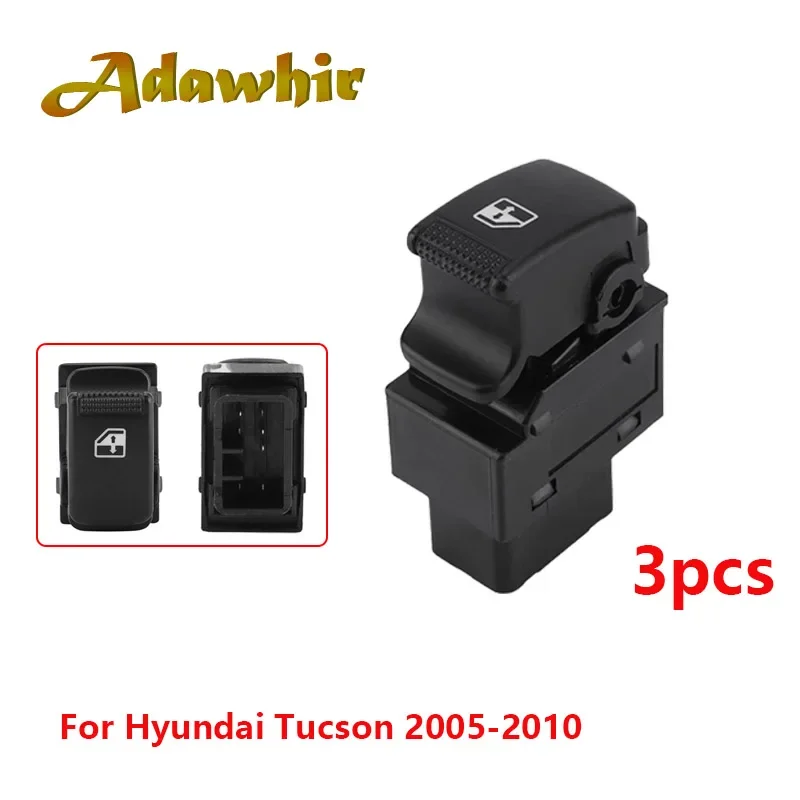 

3 шт., кнопки Управления электроприводом для Hyundai Tucson 04-10 93580-2E000