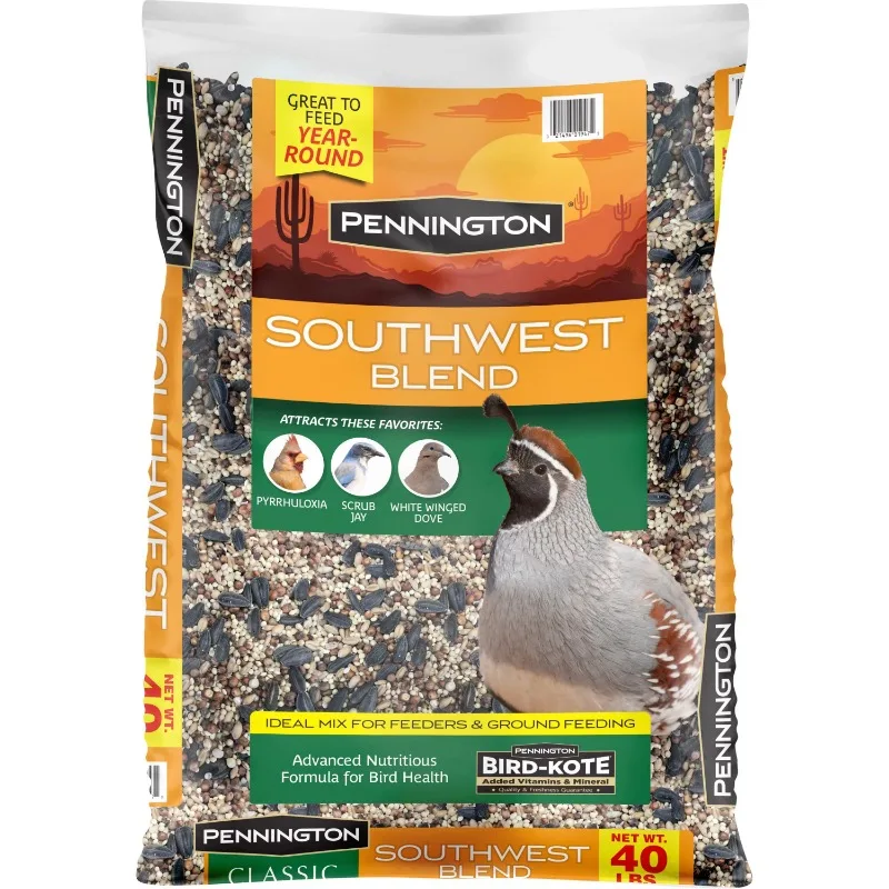 

Southwest Blend Wild Bird Food, 40 lbs., 1 Pack, Dry