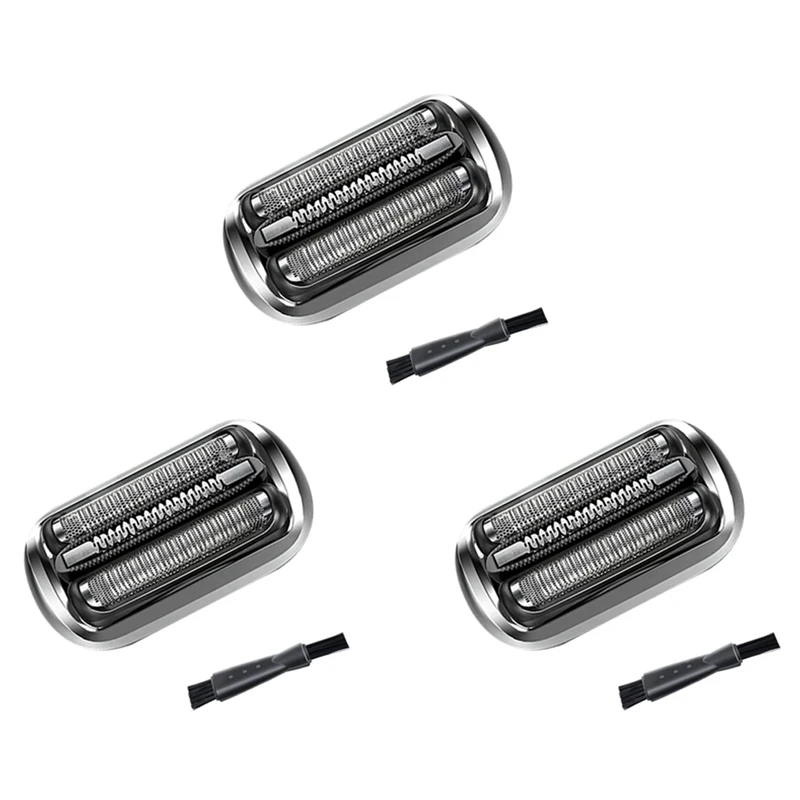 

3X 73S Shaver Foil & Cutter Replacement Part For Braun Series 7, 7020S, 7025S, 7085Cc, 7027Cs, 7071Cc, 7075Cc