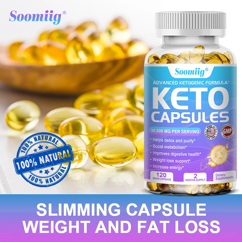 100-Organic-Ketone-Detox-Capsules-Help-Deep-Cleanse-and-Detox-Provide ...