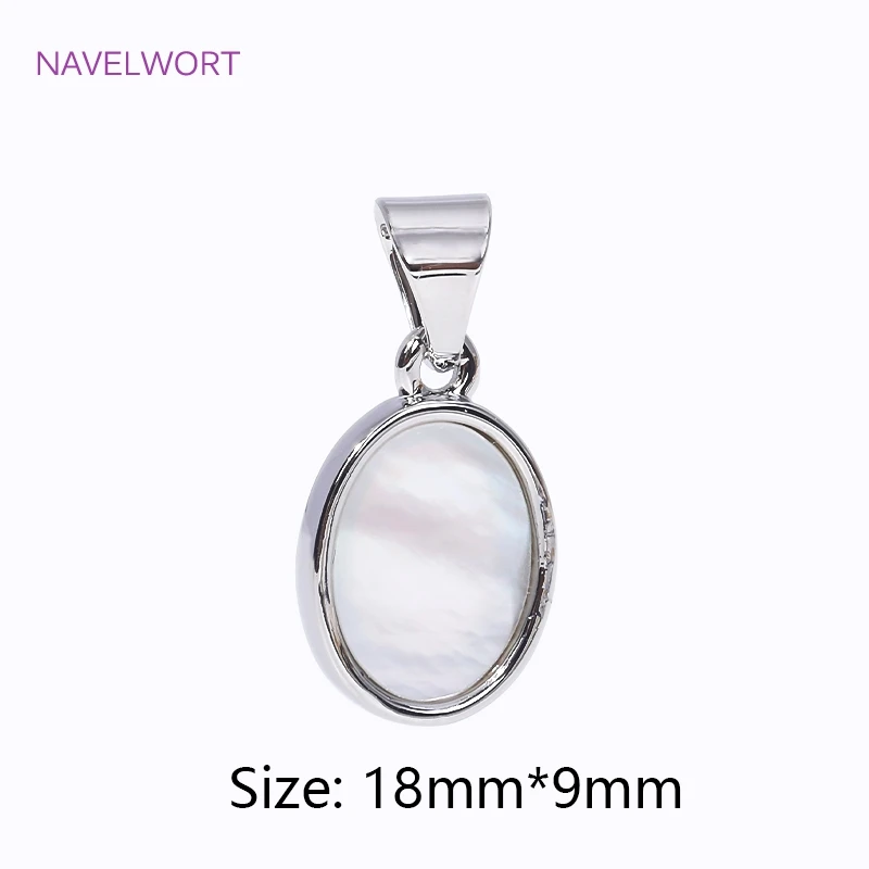 Trendy Multi Styles Charms 18K vergoldetes Messing eingelegte Muschel Charms Anhänger für DIY Schmuckherstellung Halskette Zubehör – Detail 36