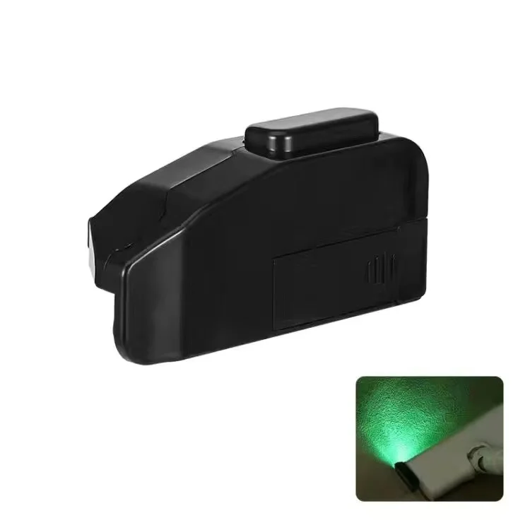 Display per Polvere per Aspirapolvere Lampada a LED Luce LED Verde per Accessori per Testa di Aspirapolvere Rivela Polvere Microscopica di Animali Domestici Pelliccia di
