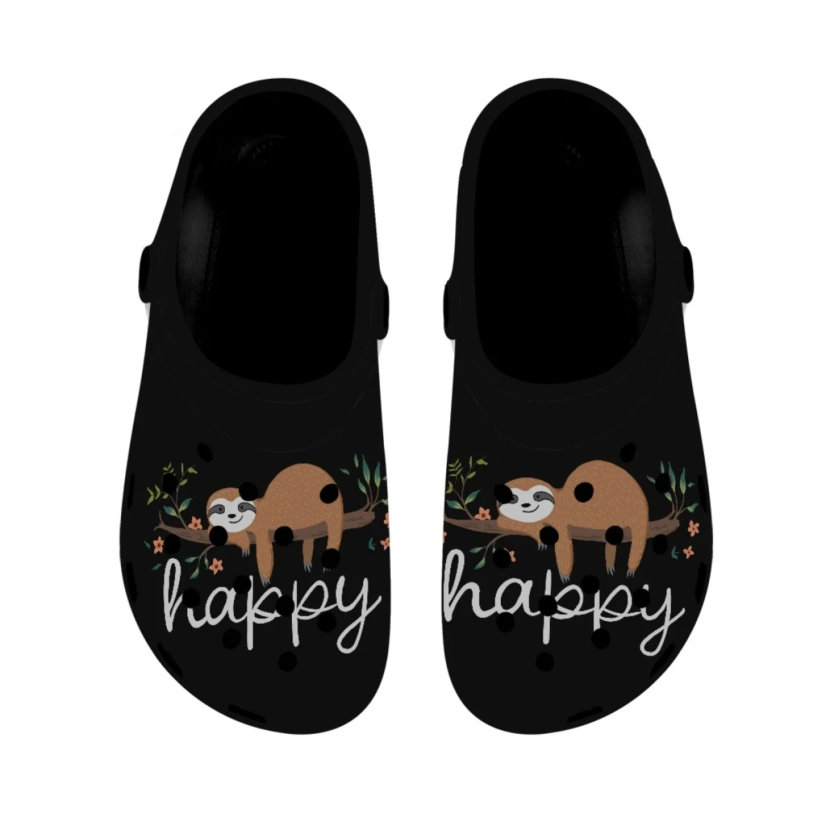 Sloth Sandals Summer Cute Cartoon Animal Design Breathable Lightweight Women Slippers Outdoor Beach Slides For Youth Girls