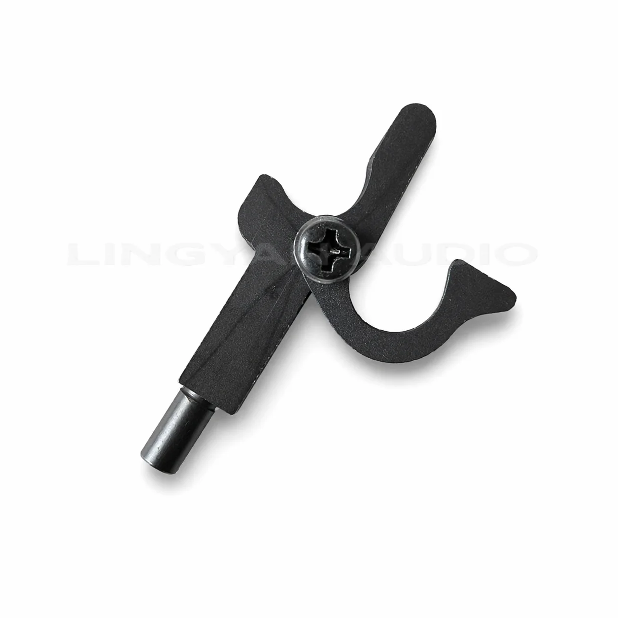 10mm 톤암 레스트 홀더 파나소닉 비닐 레코드 플레이어 액세서리용 블랙 턴테이블 암 지지대