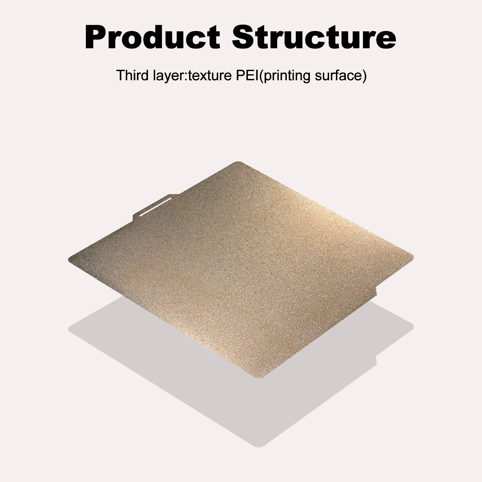 Build Plate PEI Bed for Bambu Lab X1/P1P/P1S Texture Double Sided PEI Spring Steel Sheet for Bamboo Lab 3D Printer Accessories