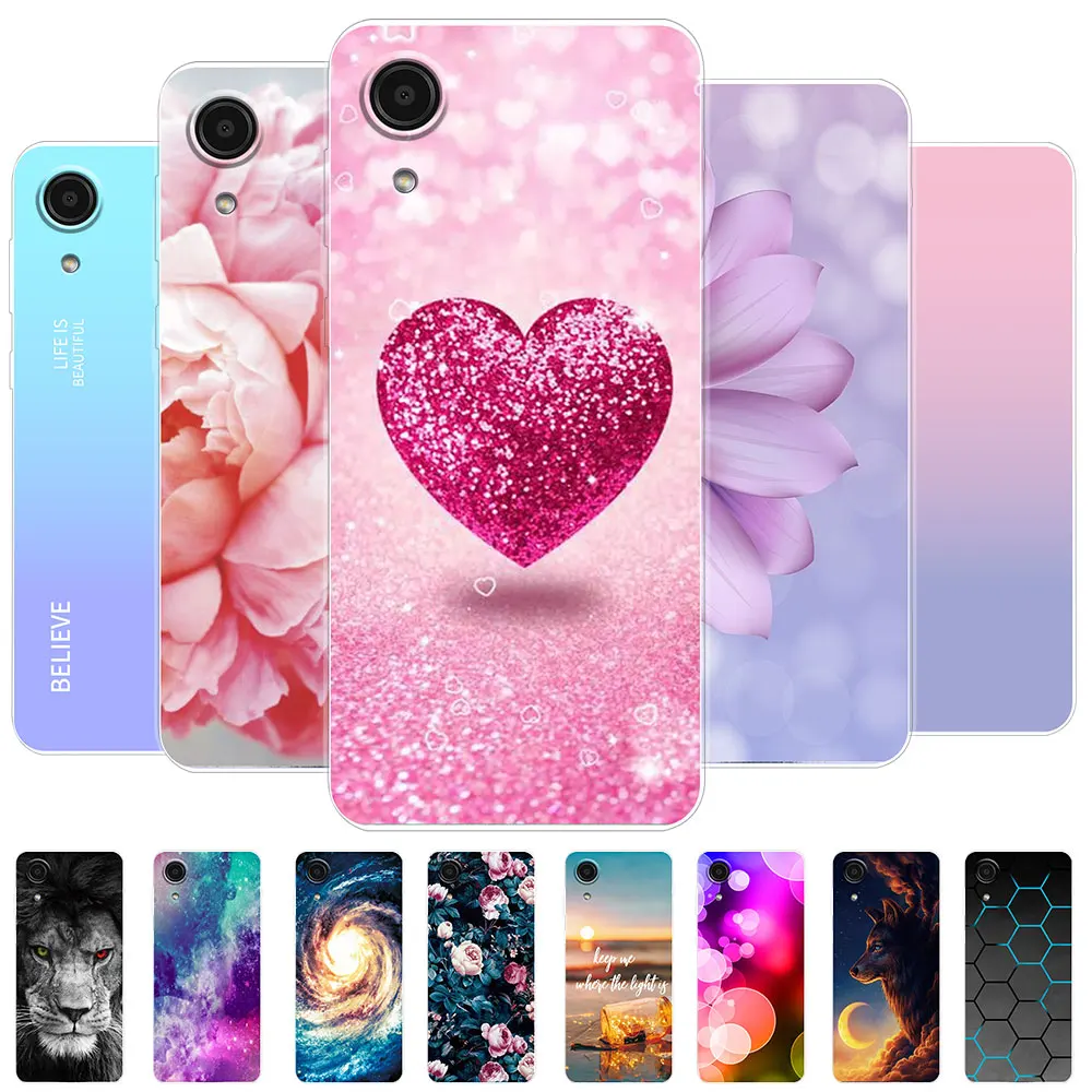 Per Samsung Galaxy A03 Core Case A03Core Sm-A032F Cover Cover Posteriore In Silicone Trasparente Morbido In Marmo Per Samsung Galaxy A03 Core Fundas