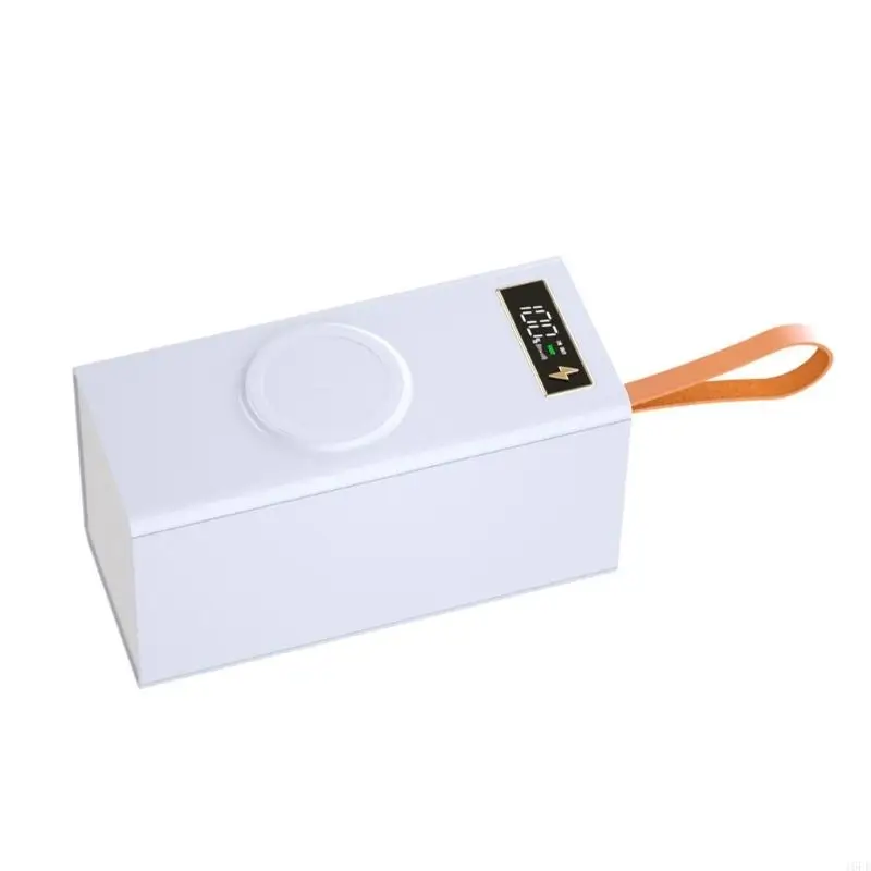 16FD DIY Power Case Box for 40pc 18650 Battery Storage Digital Screen Quick Charging