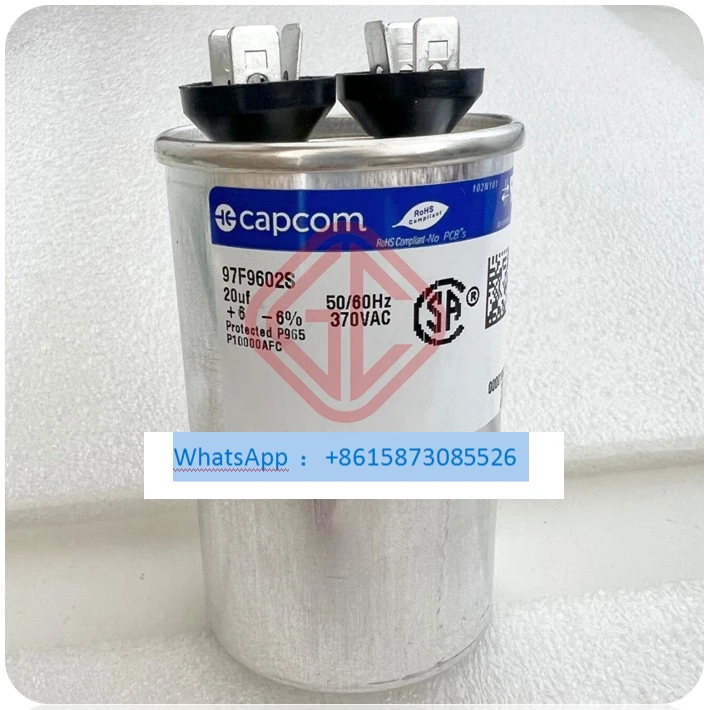 97 F9602S Condensatore Capcom/Genteq Originale Nuovo Di Zecca 20Uf 370Vac
