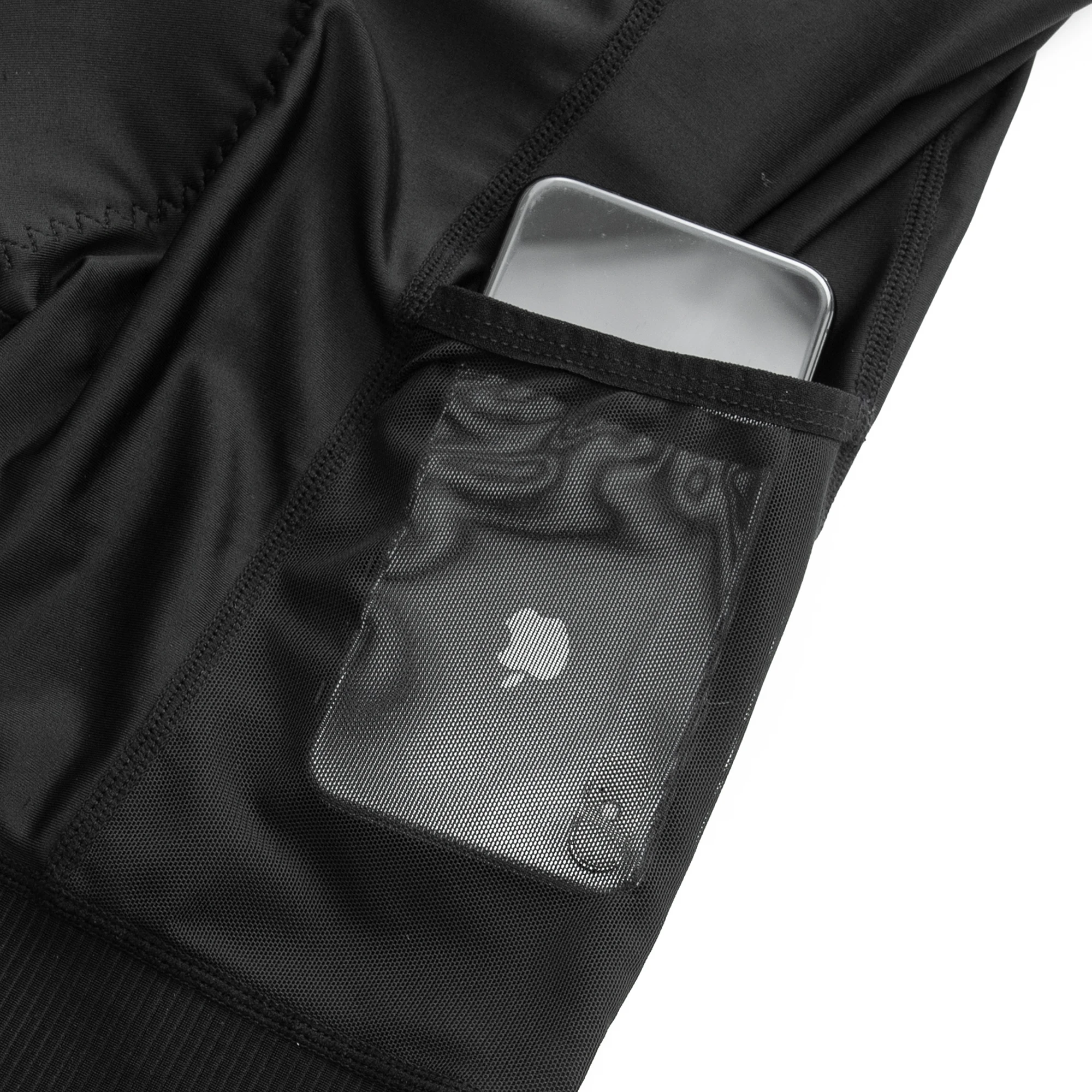 Men Cycling Bib Shorts 7H Italy Elastic Interface Pad 7 CM Leg MTB