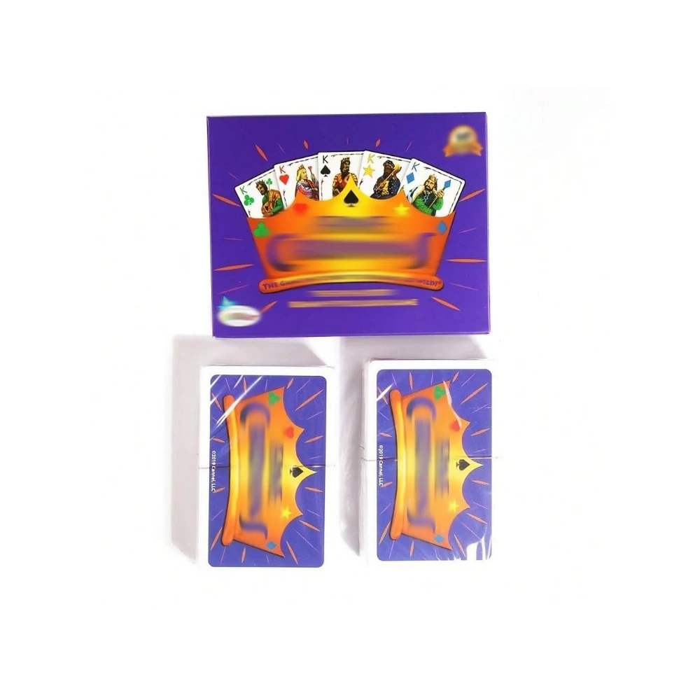 Jeu de société Le jeu n'est pas sur jusqu'à ce que les rois vont sauvages 5 Jeu de cartes de style rummy Suit Jour de Noël Jour de Thanksgiving Nouvel An 3
