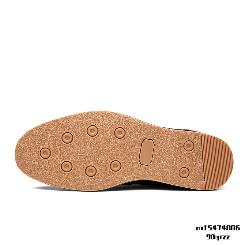 Large Size 38-48 Genuine Leather Golf Shoes Trendy Men's Outdoor Golfing Exercise Sneakers Leather Male Leisure Shoes