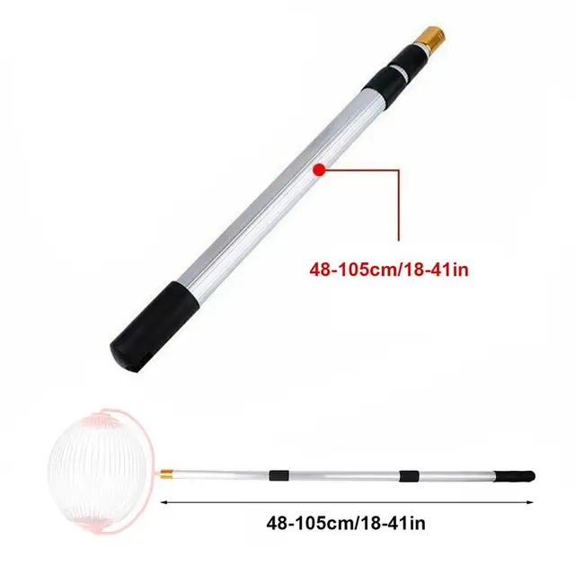 Hosszabbító Pólus Többcélú Alumíniumötvözet Hosszabb A Gyümölcsökhöz Állítható Kültéri Kézi Szerszámok Dió Gyűjtéséhez - Image 6