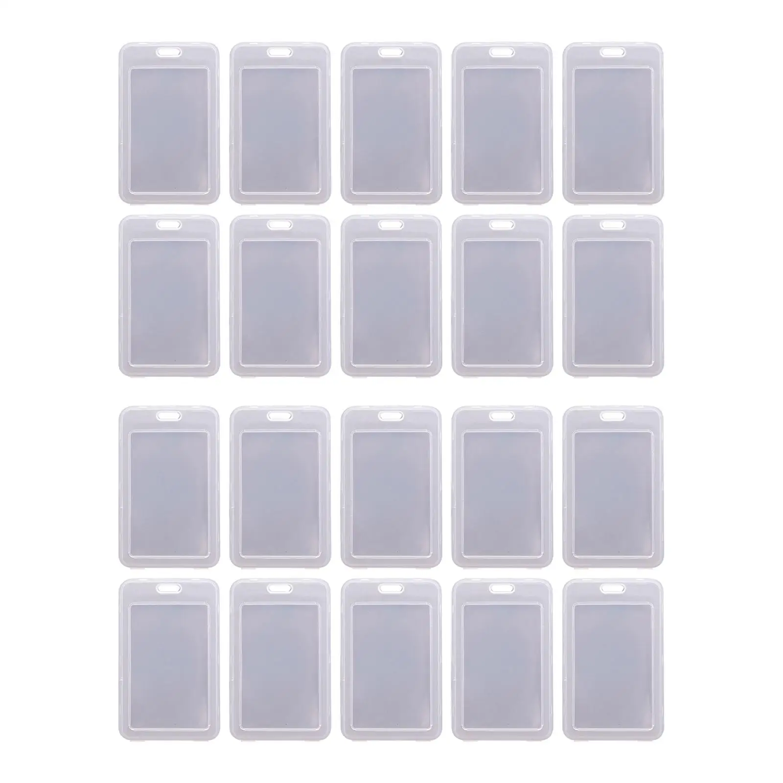

20x Card Holders Clear Identifiers Cards Cases for Business Cards Student