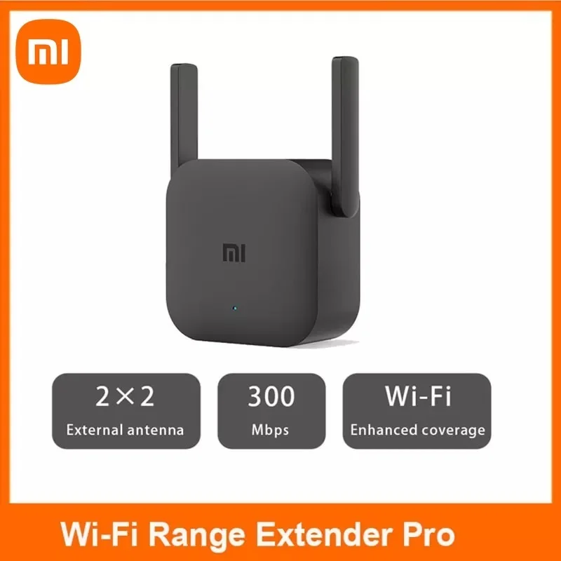 Global Version Xiaomi Mijia WiFi Repeater Pro Amplifier Router 300M 2.4G Network Mi Wireless 2 Antenna Home |