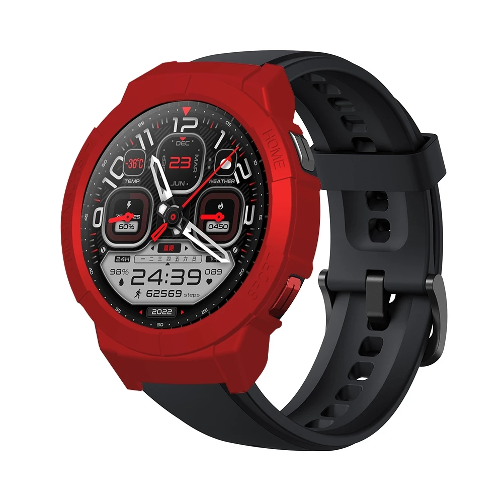 PC Watch Case Mibro GS Hollow Anti-fall Anti-scratch Protection Shell SmartWatch Replace Half Pack Protect Cover Accessories