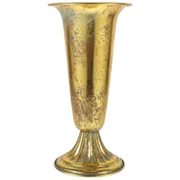Vintage Metal Flower Pot Creative Plant Vase Decorative Ornaments Wedding Iron Urn Planter Party Retro Home 1