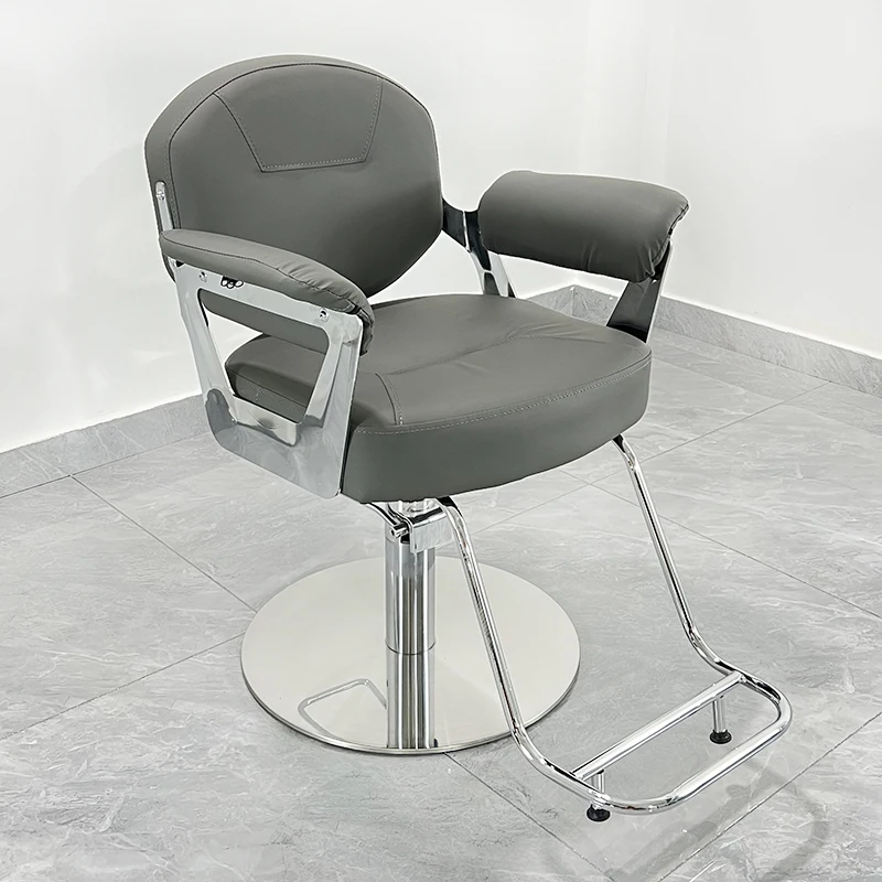 metal barber chairs reclining comfortable vanity stylist chair cosmetic aesthetic esthetician sillas de barberia furniture Hairdresser Vanity Barber Chairs Beauty Ergonomic Metal Facial Chair Aesthetic Hair Salon Sillas De Barberia Luxury Furnitures