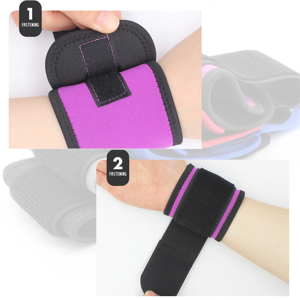 Wrist Support Brace Straps Wrist Wraps Bandage Fitness Compression Wristband Weight Lifting Gym Training Guard Protector