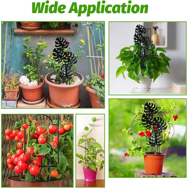 Fémrácsos A Kerti Növényi Mászóállvány Cserepes Növények Mászó Növényeihez - Image 3