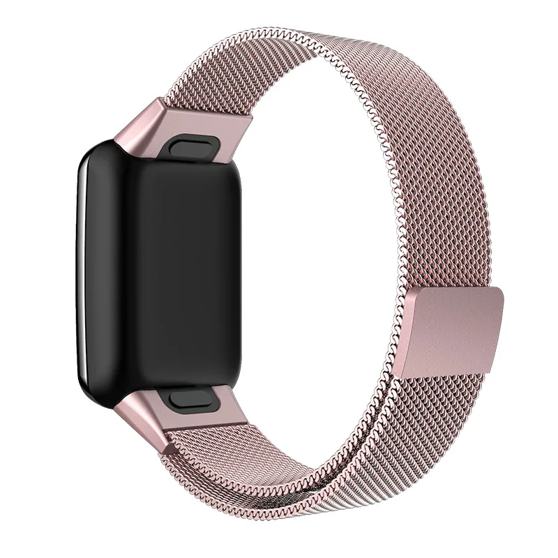 Milan Magnetic Loop Metal Wristband with Screen Protector Case - Premium Replacement Strap
