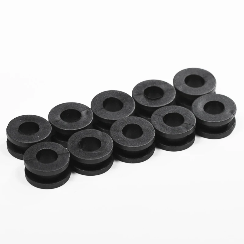 스즈키 CBR GSXR 닌자 ZX YZF Kawasaki Black 용 혼다 용 Yamaha 용 10Pcs 오토바이 사이드 커버 고무 그로밋 가스켓 페어링