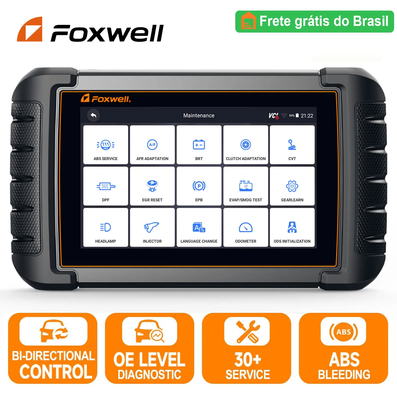 Scanner Diagnostico Per Auto Foxwell Nt809 Obd2 Tutti I Sistemi Scan 30 Manutenzione Test Bidirezionale Obd2 Strumento Di Scansione Automobilistica Pk
