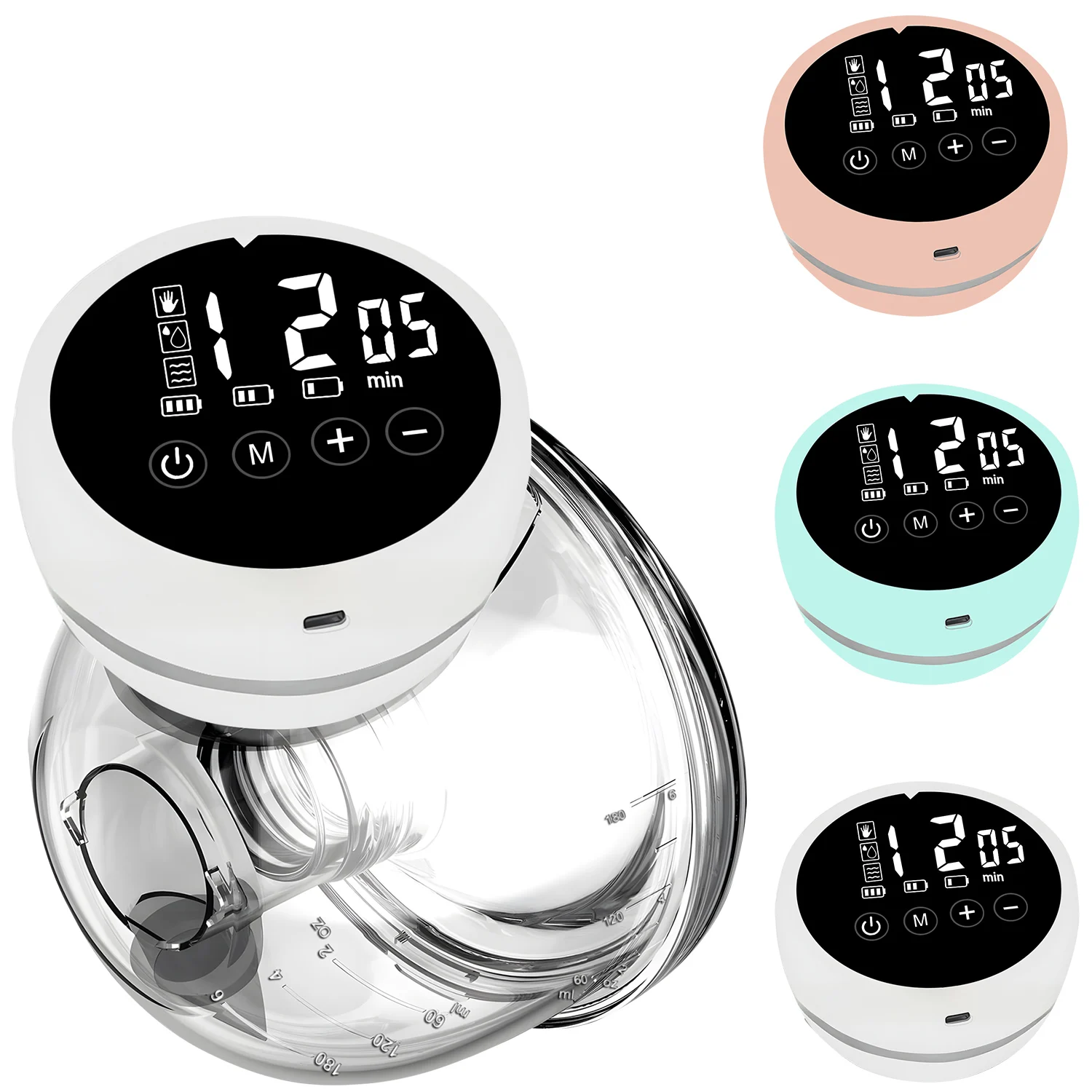 Smart Electric Breast Pump – Portable Hands-Free Wearable Milk Extractor, Silent & Comfortable 1