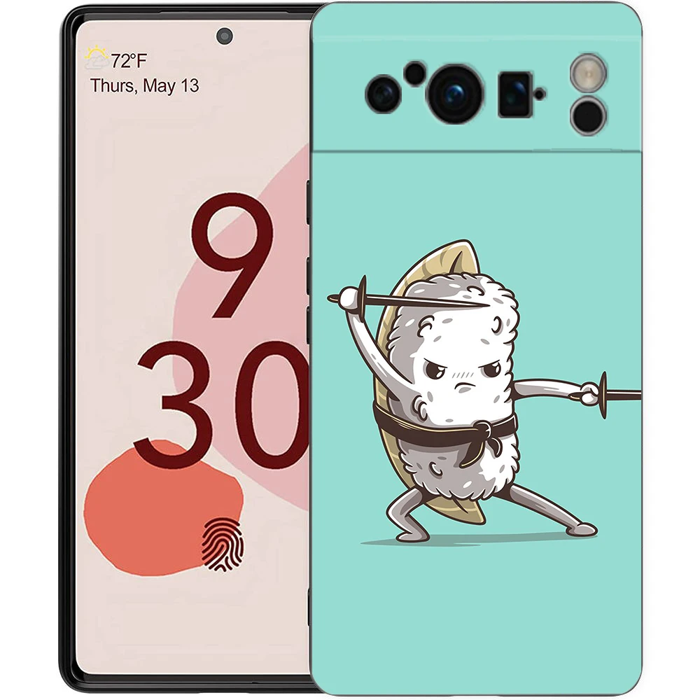 Cute Cartoon Sushi Soft TPU Phone Case Cover
