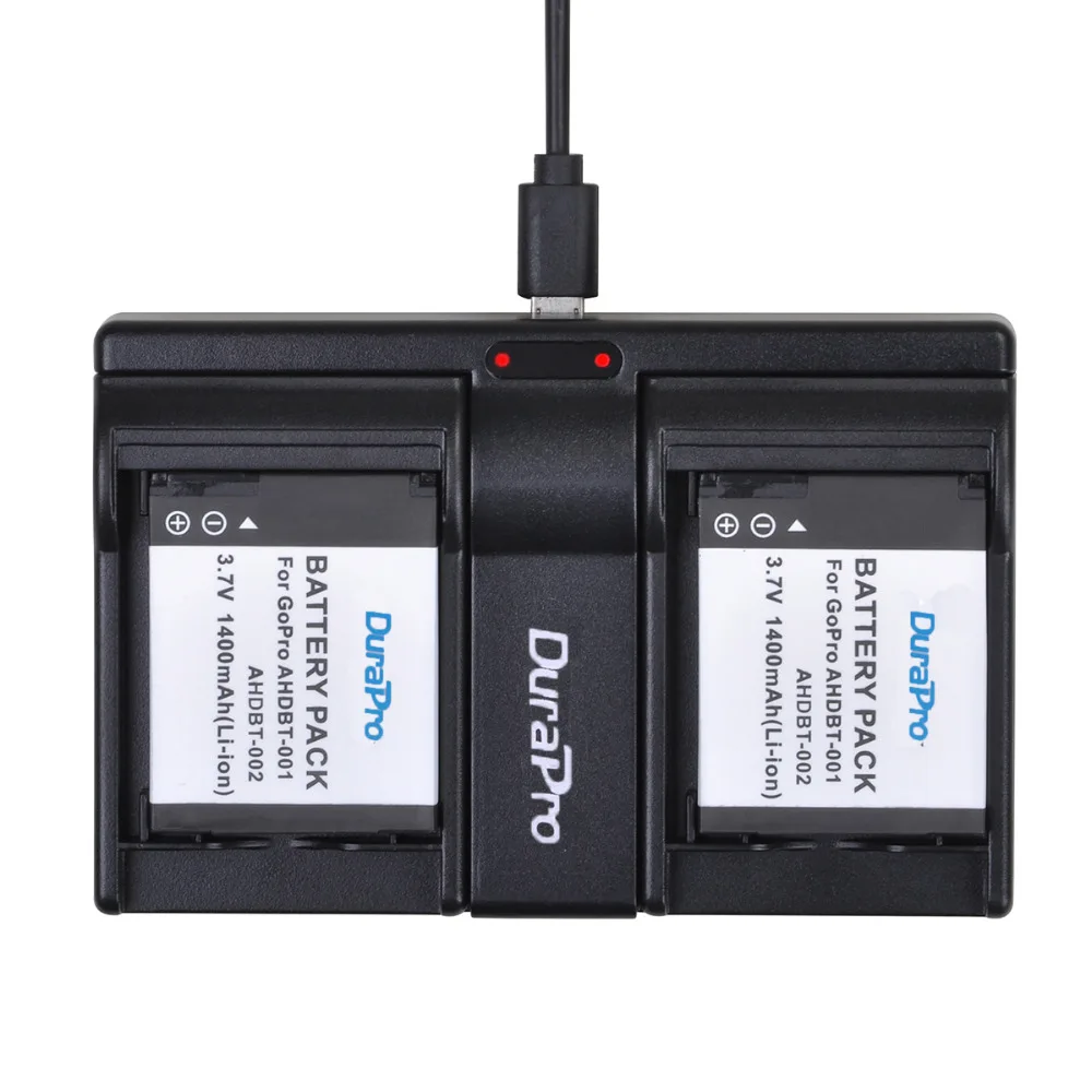 Batteria 1400mAh per Gopro Hero 1 e Hero 2 Action Camera 7