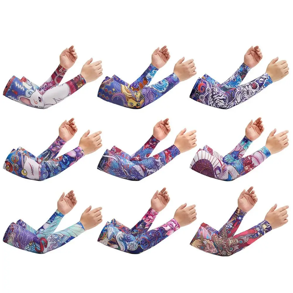 

Новинка, бесшовные наружные солнцезащитные нарукавники для верховой езды, солнцезащитные нарукавники, обогреватели для мужчин и женщин, 1 пара