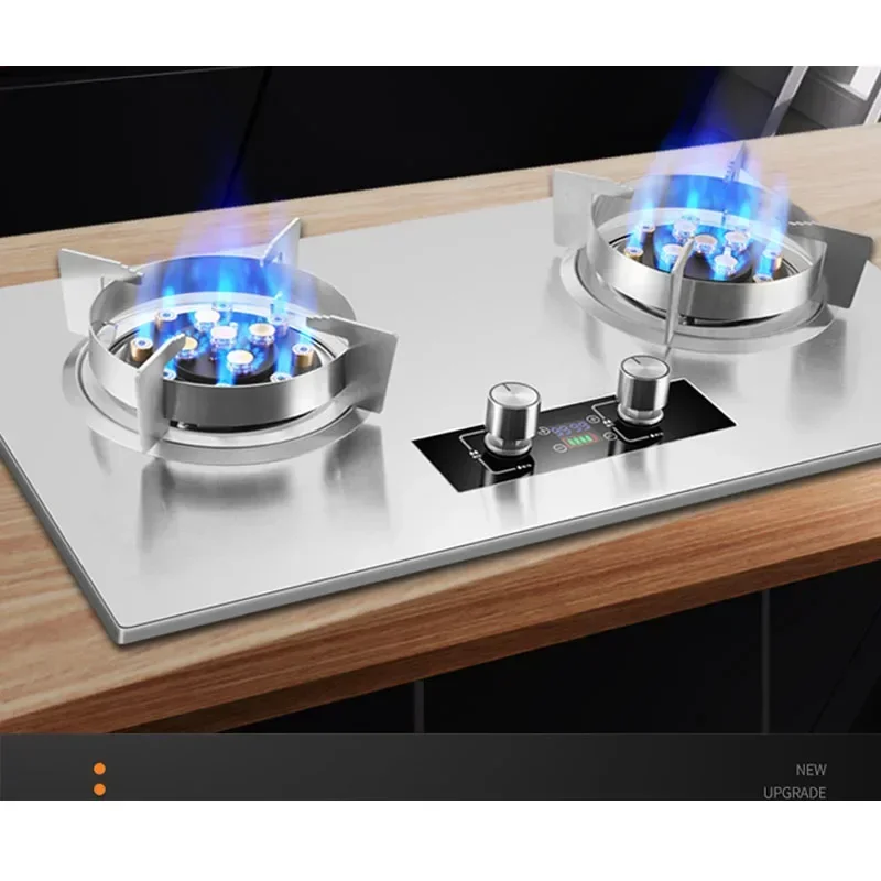 Desktop Electric Gas Stove Dual Household Embedded Natural Gas Fierce Fire Stove Desktop Liquefied Gas Stove 1
