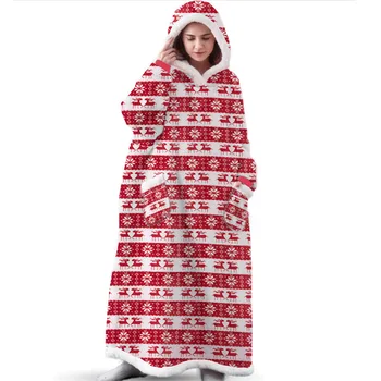 Christmas Hooded Blanket Gifts For Men Gifts for women