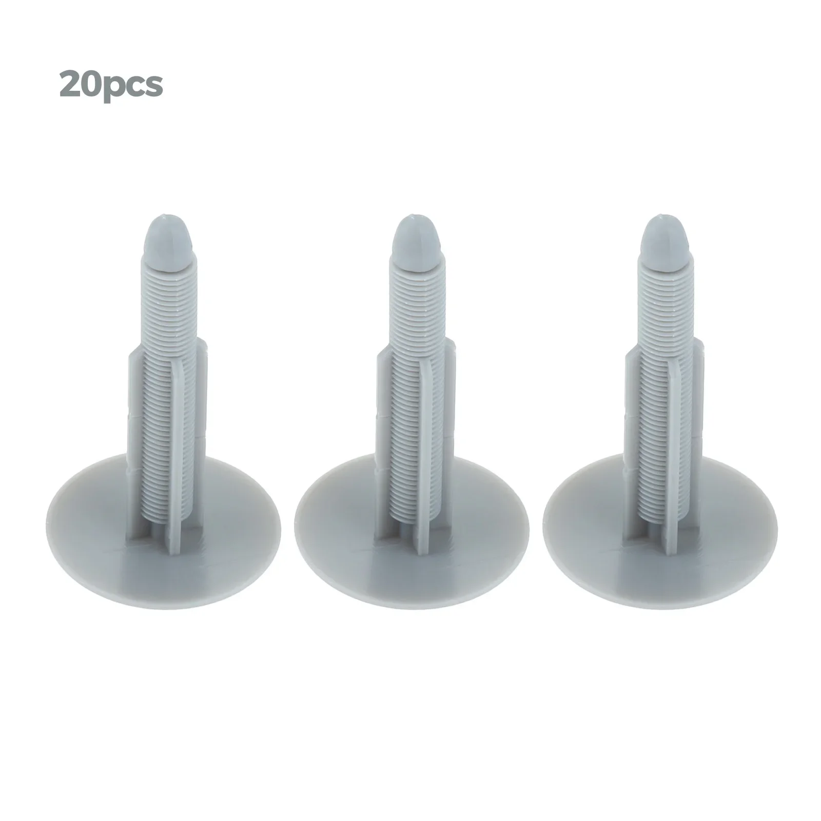

20Pcs Plastic Car Expanding Rivets Fastener Fairing Roof Headlining Mounting Clip 1417997 for Ford Transit 2000-2006