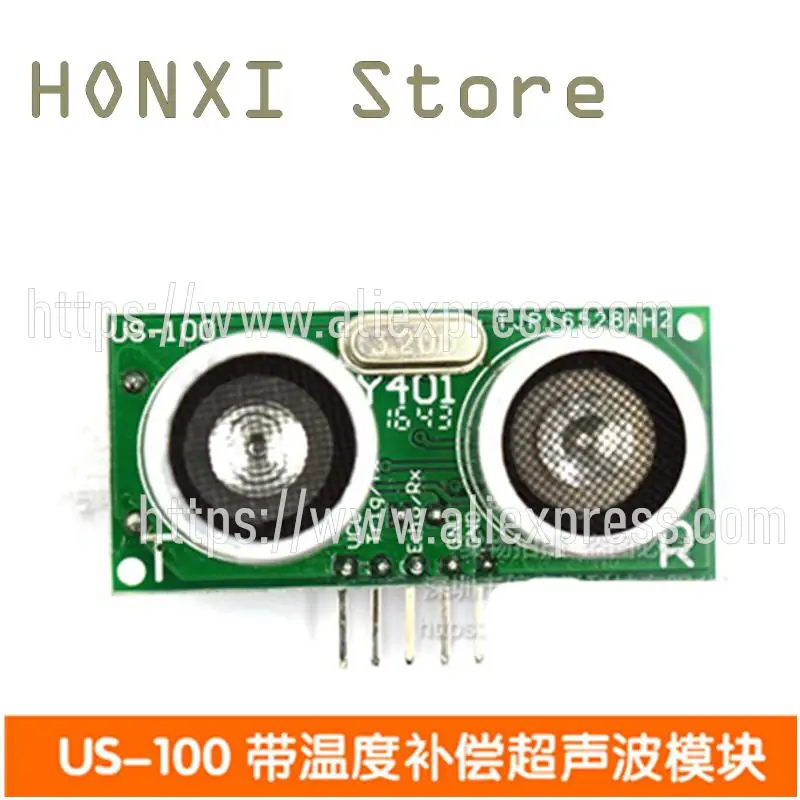

1PCS US-100 ultrasonic ranging module with temperature compensation of ultrasonic sensor module dual-mode serial port