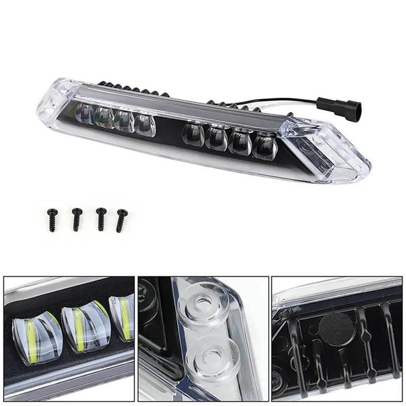 

1 Piece ATV UTV LED Auxiliary Light Daytime Running Light As Shown ABS For Can-Am Spyder RT 2020 2021 2022 Accessories 219400991