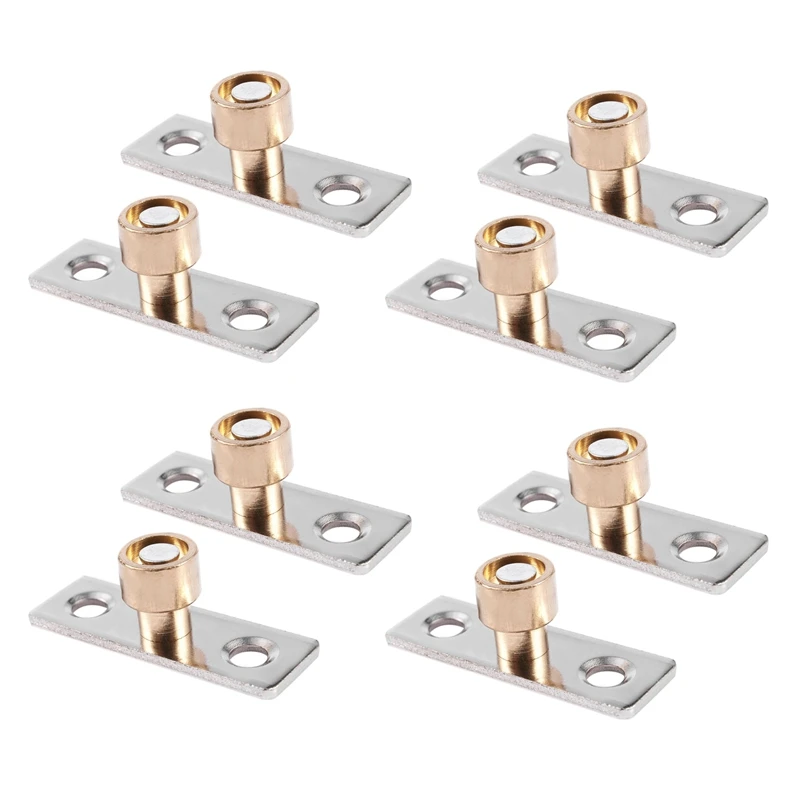 

12Mm Diameter Wooden Sliding Door Guide Metal Locator Stopper 8Pcs