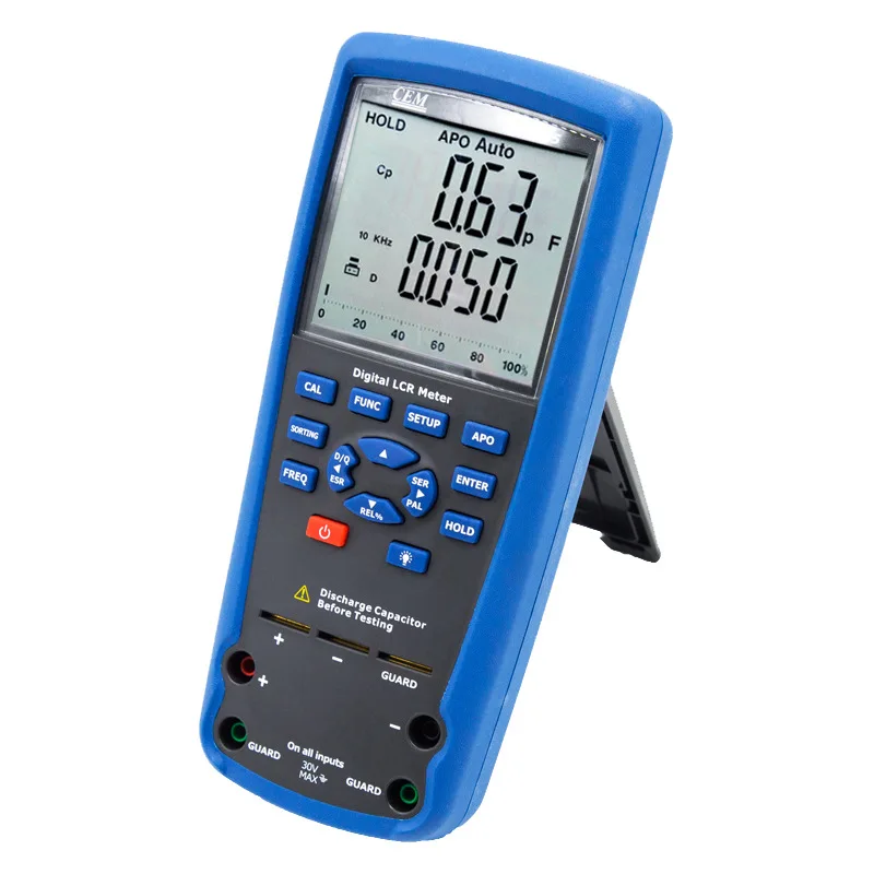 Novo DT 9935 lcr profissional indutor capacitância resistência medidor