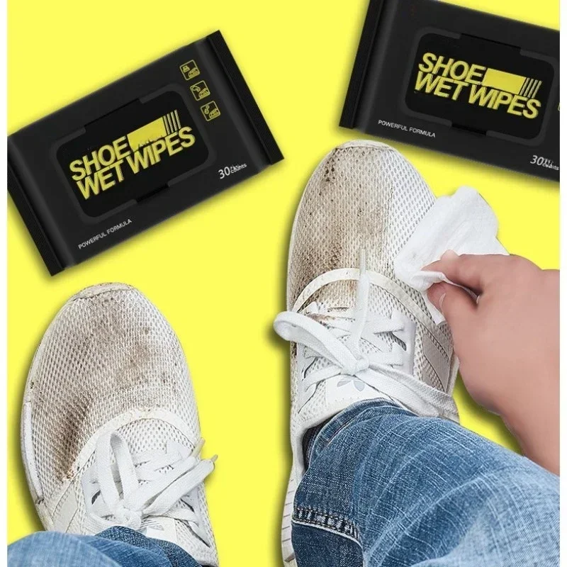 Shoe Polishing Wet Wipes Disposable for Sneaker Cleaning