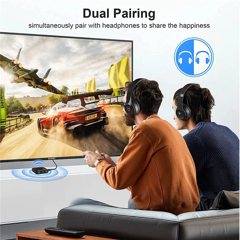 Bluetooth 5.2 Adapter for Car Headphones Speaker TV PC